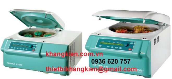 HƯỚNG DẪN SỬ DỤNG MÁY LY TÂM HETTICH ROTINA 420 - vận hành thiết bị