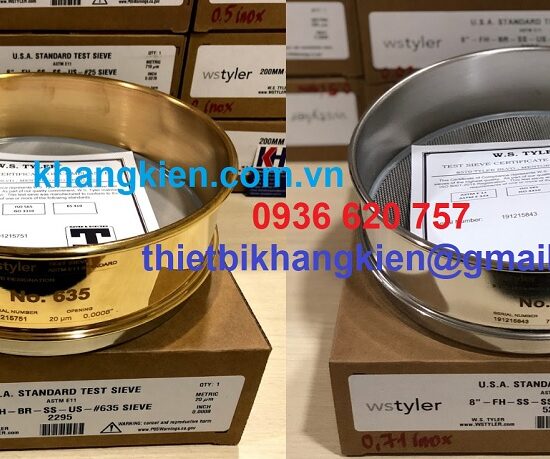 Sàng thí nghiệm WS Tyler - khangkien.com.vn - 0936 620 757